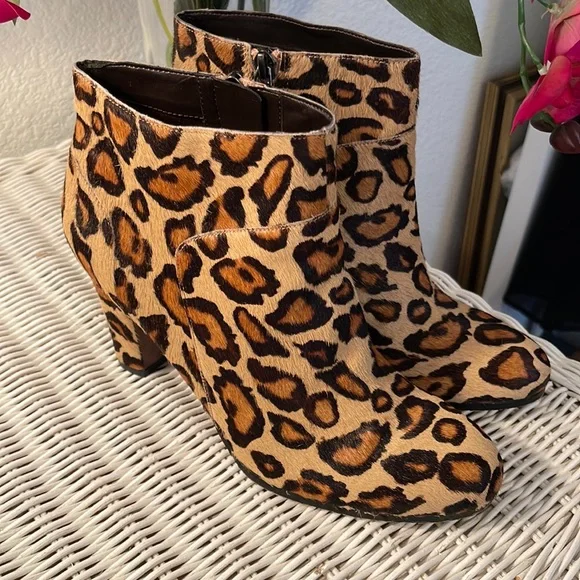 Sam Edelman Shoes New Sam Edelman Salina Leopard Print Heeled